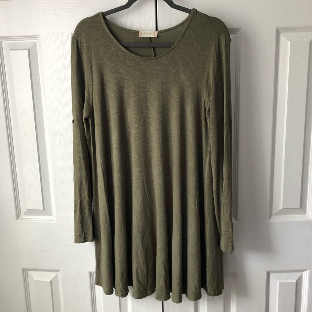 Alterd’ State Long-Sleeve T-Shirt Dress